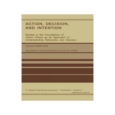 预订 Action, Decision, and Intention