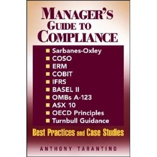 Manager’s Basel Ifrs Cobit 123 Oecd Asx Principle Oxley Guide Ombs Coso Compliance 预订 Erm Sarbanes