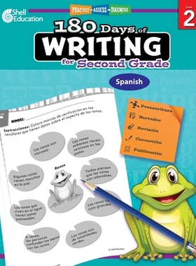 现货 180 Days of Writing for Second Grade (Spanish): Practice, Assess, Diagnose