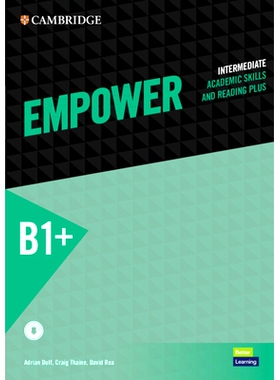 预订 Empower Intermediate/B1+ Student’s Book with Digital Pack, Academic Skills and Reading Plus: 9781108961509