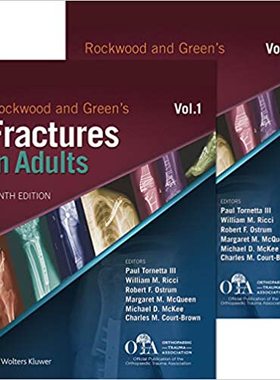 【预订】Rockwood and Green’s Fractures in Adults