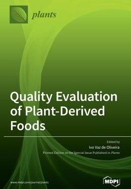 [预订]Quality Evaluation of Plant-Derived Foods 9783036518305