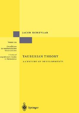 【预订】Tauberian Theory