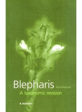 预订 Blepharis (acanthaceae): A Taxonomic Revision: 9781900347938