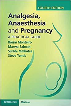 【预售】Analgesia, Anaesthesia and Pregnancy
