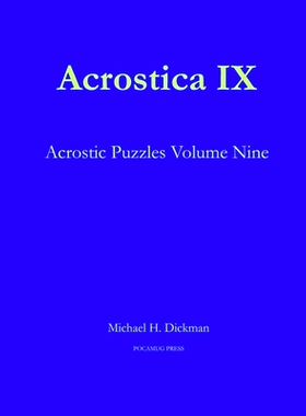 预订 Acrostica IX: 9781733365635