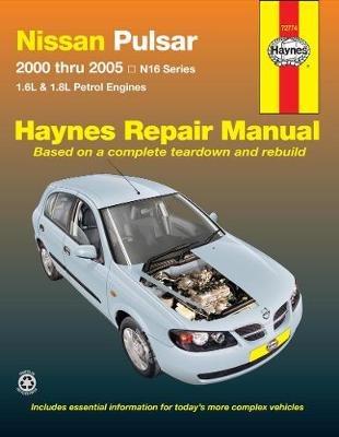 [预订]Nissan Pulsar(00-05) Haynes Repair Manual 9781563927904-封面