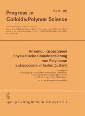 预订 Anwendungsbezogene physikalische Charakterisierung von Polymeren