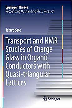 【预订】Transport and NMR Studies of Charge Glass in Organic Conductors with Quasi-triangular Lattices