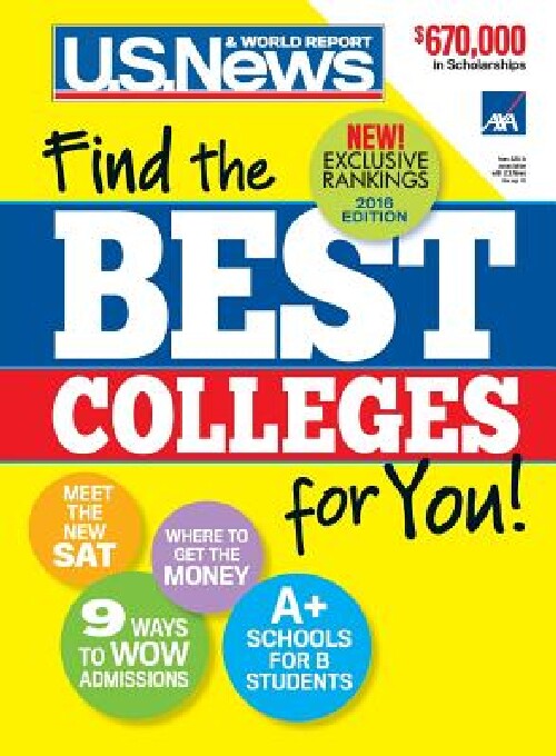 【预订】Best Colleges 2016