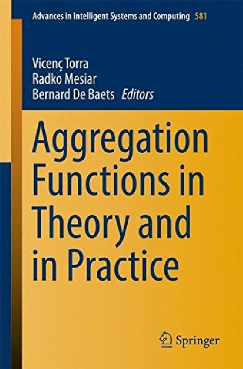 【预订】Aggregation Functions in Theory and ...
