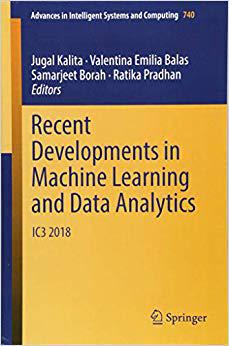 【预售】Recent Developments in Machine Learn...