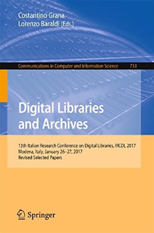 【预订】Digital Libraries and Archives: 13th...
