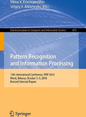 【预订】Pattern Recognition and Information ...