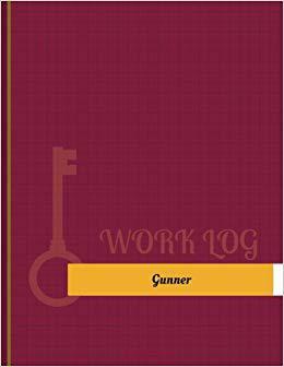 【预售】Gunner Work Log: Work Journal, Work ...
