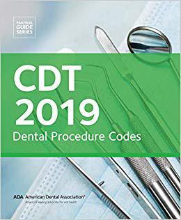 【预售】Cdt 2019 Dental Procedure Codes