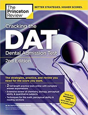 【预售】Cracking the DAT (Dental Admission T...