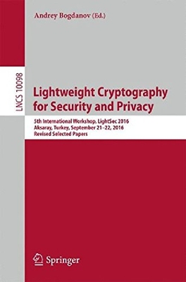 【预订】Lightweight Cryptography for Securit...
