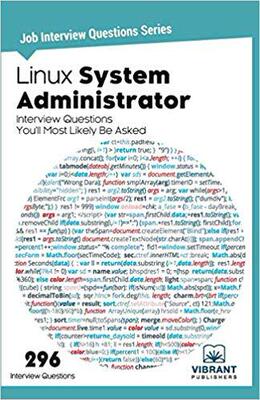 【预售】Linux System Administrator Interview...