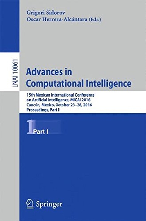 【预订】Advances in Computational Intelligen...