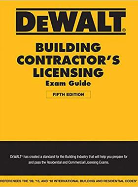 【预售】Dewalt Building Contractor’s Licensi...