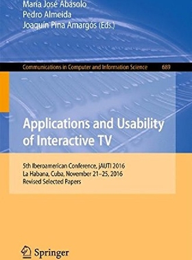 【预订】Applications and Usability of Intera...
