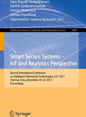【预订】Smart Secure Systems - Iot and Analy...