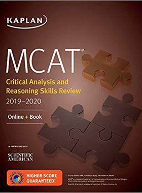 【预售】MCAT Critical Analysis and Reasoning...