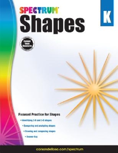 Spectrum Shapes, Grade K 英文原版 Spectrum 形状，幼儿园