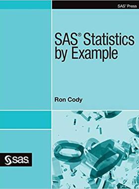 【预售】SAS Statistics by Example