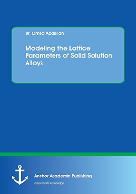 【预订】Modeling the Lattice Parameters of S...