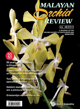 【预订】Malayan Orchid Review - Volume 49 (2...