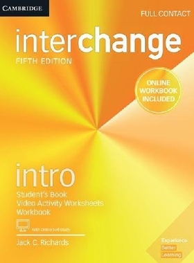 【预订】Interchange Intro Full Contact with ...