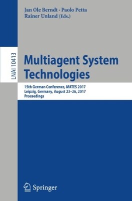 【预订】Multiagent System Technologies: 15th...