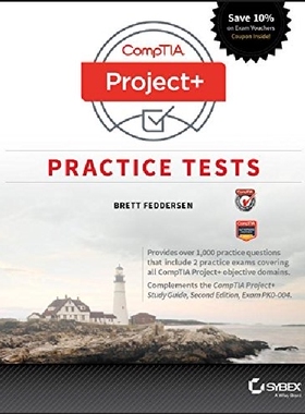 【预订】Comptia Project+ Practice Tests