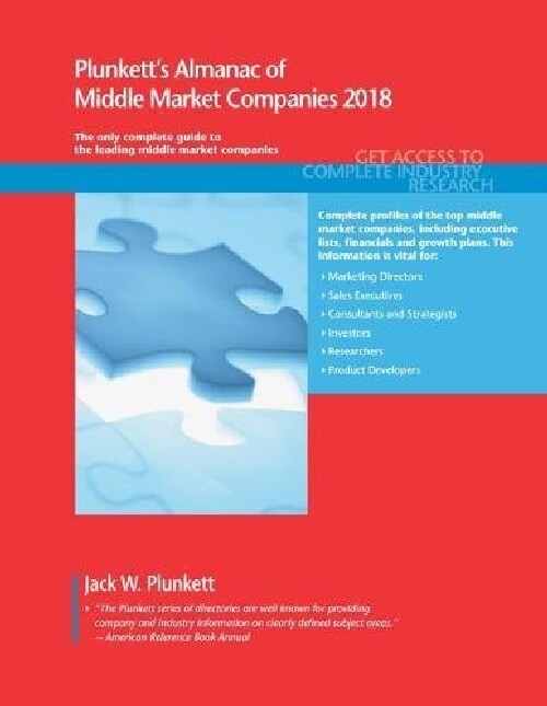 【预订】plunketts almanac of middle market .