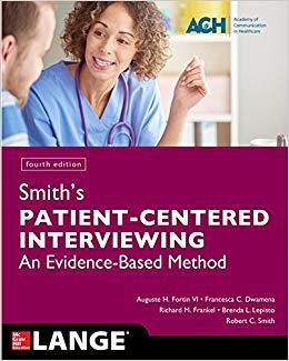 【预售】Smith’s Patient Centered Interviewin...