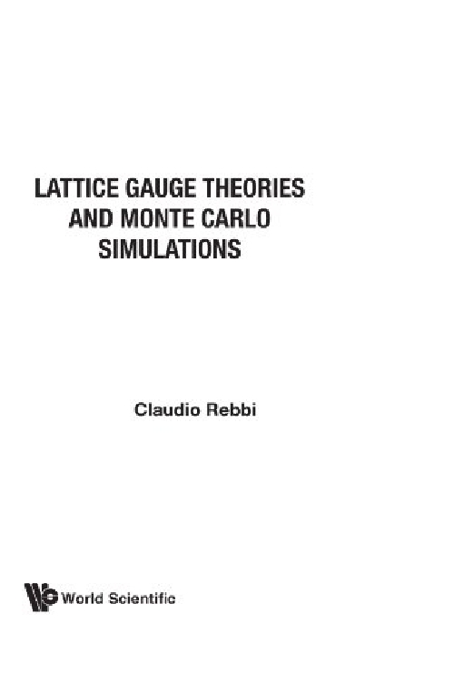 【预订】Lattice Gauge Theories and Monte Car...