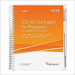 【预售】ICD-10-CM Expert for Physicians 2019...