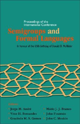 【预订】Semigroups and Formal Languages - Pr...