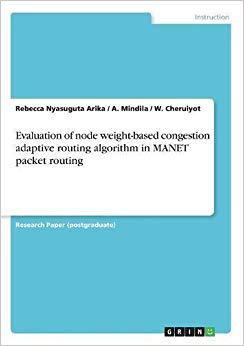 【预售】Evaluation of Node Weight-Based Cong...
