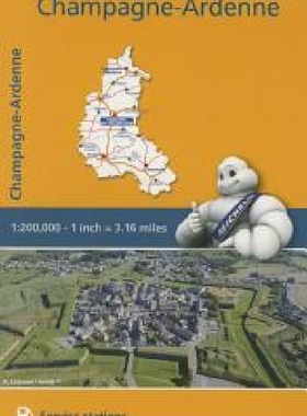 【预订】Michelin Regional Maps: France: Cham...