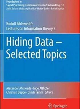 【预售】Hiding Data - Selected Topics: Rudol...