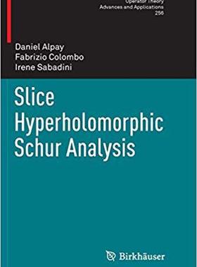 【预售】Slice Hyperholomorphic Schur Analysi...