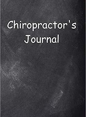 【预售】Chiropractor’s Journal Chalkboard De...