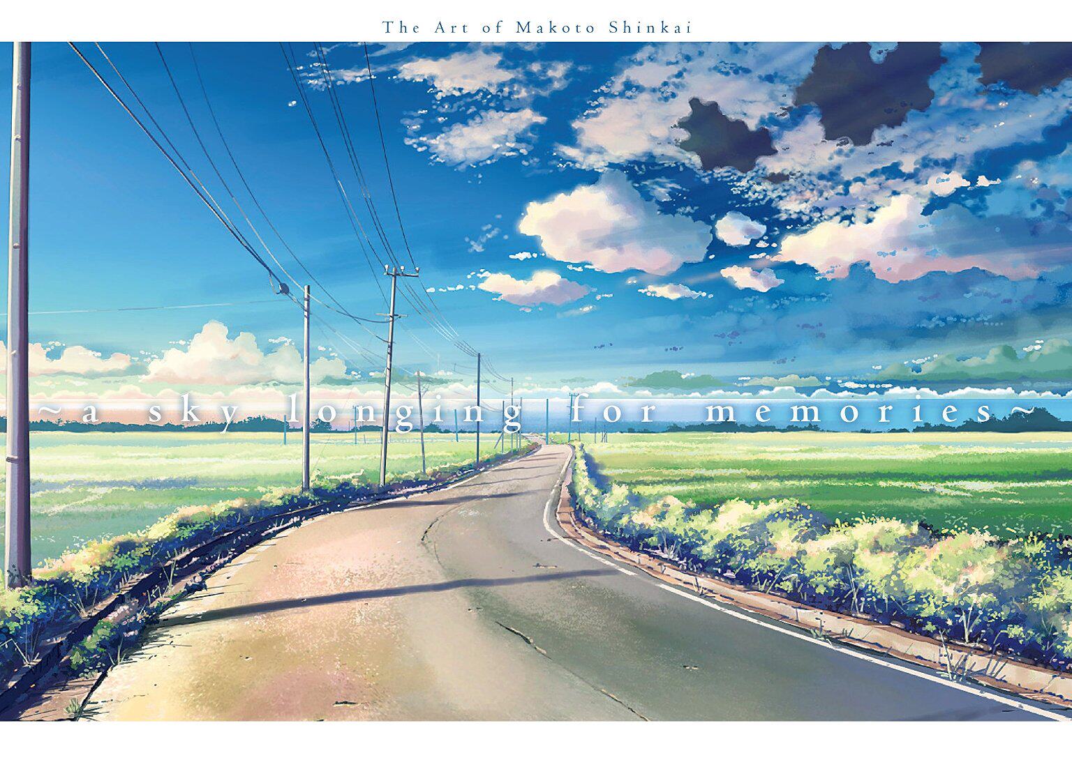 for memories: the art of makoto shinkai 画册设定集 你的名字