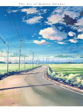 英文原版 新海诚的艺术 A Sky Longing for Memories: The Art of Makoto Shinkai 画册设定集 你的名字
