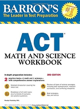 【预订】Barron's ACT Math and Science Workbo...