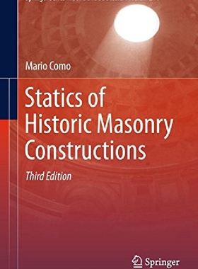 【预订】Statics of Historic Masonry Construc...