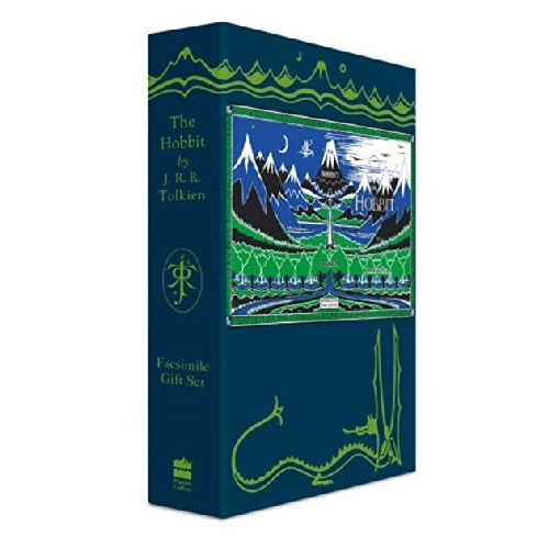 英文原版 霍比特人 初版复刻收藏版 精装礼品书 The Hobbit Facsimile Gift Edition 托尔金 魔戒 指环王 J. R. R. Tolkien